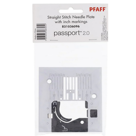 Игольная пластина для прямой строчки 821036096 фото №2