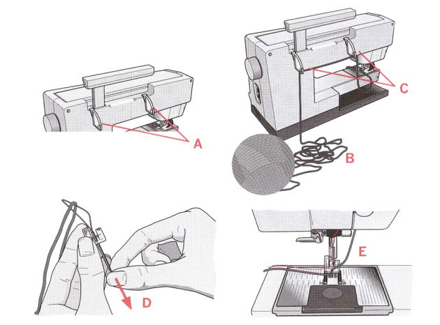 Набір лапок для вишивання пряжі 820912096 фото №4