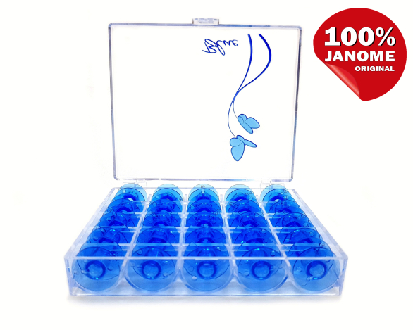 Коробка с пластиковыми шпульками (синяя) 200277084 фото №1