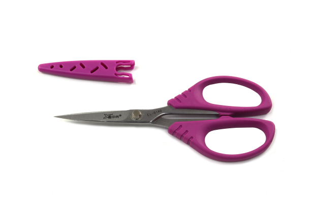Ножницы портновские, розовые (140 мм) EL-0140 фото №2