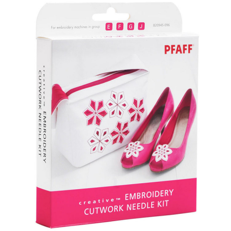 Набор игл Pfaff Embroidery Cutwork Needle Kit + 5 дизайнов (Арт.820945096) 820945096 фото №3