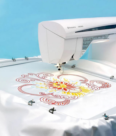 П'яльця Mega Hoop Husqvarna + 9 шт. кліпси (360*150 мм) (Арт. 412625502) 412625502 фото №4