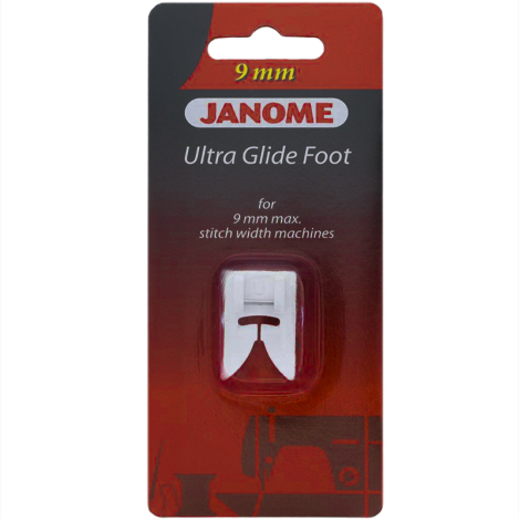 Лапка тефлоновая для кожи и замши Janome/Family 202474001 фото №2