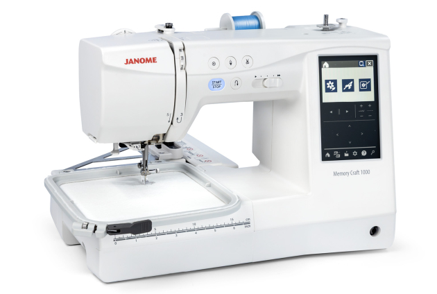 JANOME MEMORY CRAFT 1000 MC 1000 фото №8