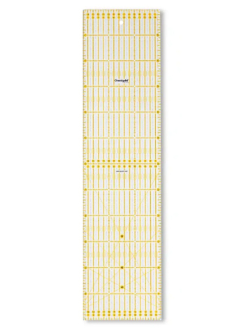 Линейка с жёлто-черной разметкой (15х60 см) 611308 фото №1