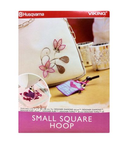 П'яльця прямокутні Husqvarna Small Square Hoop (80*80 мм) (Арт. 920334096) 920334096 фото №1