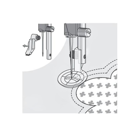 Закрита лапка для стьобання в техніці 