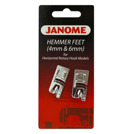 Набор лапок для подгибки на 4 мм и 6 мм (2 шт.) 200326001 фото №3