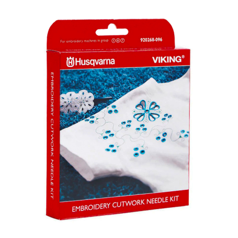 Набор игл Husqvarna Embroidery Cutwork Needle Kit + 5 дизайнов (Арт.920268096) 920268096 фото №2