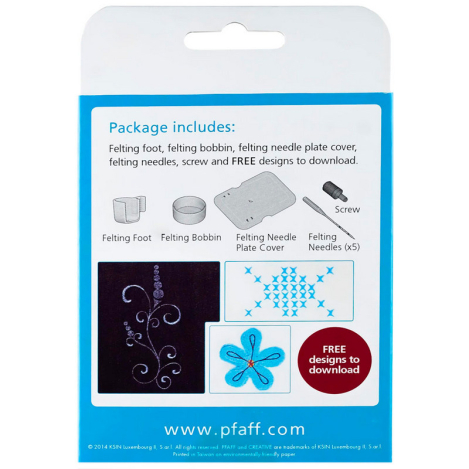 Набір для фелтингу Pfaff Creative Felting Embroidery Set (Арт. 821068096) 821068096 фото №2