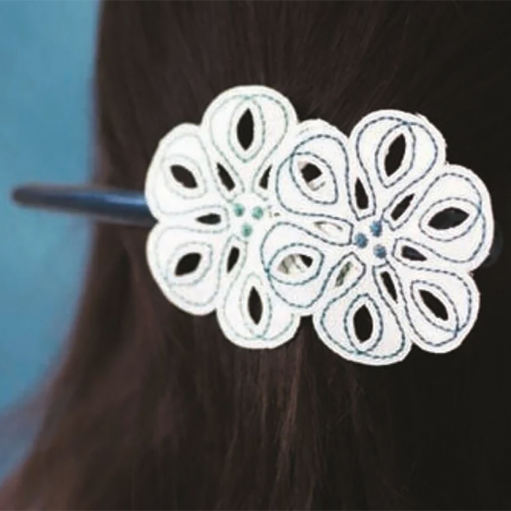 Набор игл Husqvarna Embroidery Cutwork Needle Kit + 5 дизайнов (Арт.920268096) 920268096 фото №7
