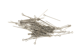 Портновские булавки с петелькой, средние (0,60х27 мм)