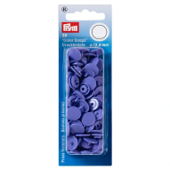Кнопки пластиковые "Круг" 12,4 мм (фиолетовый)