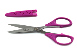 Ножницы портновские, розовые (178 мм)