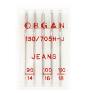 Голки Organ Jeans №90-110 (5 шт.) 08725 фото №3