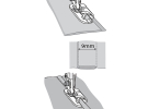 Лапка для запошивального шва (9 мм) 413185545 фото №2