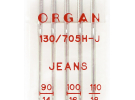 Голки Organ Jeans №90-110 (5 шт.) 08725 фото №1