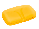 Дорожный набор в пластиковом футляре (желтый) 651239 фото №2